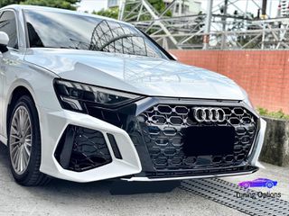 AUDI A3 S3 8Y 2021> RS3 DESIGN ΜΠΡΟΣΤΑ ΠΡΟΦΥΛΑΚΤΗΡΑΣ ΚΟΜΠΛΕ-thumb-4