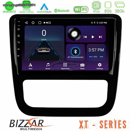 Bizzar XT Series VW Scirocco 2008-2014 4Core Android12 2+32GB Navigation Multimedia Tablet 9″ (μαύρο γυαλιστερό)