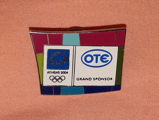 Συλλεκτικές Καρφίτσες (Pins) Ολυμπιακών Αγώνων 2004 / Χορηγοί