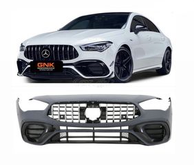 ΠΡΟΦΥΛΑΚΤΗΡΑΣ ΕΜΠΡΟΣ Mercedes CLA C118 W118 Sedan X118 Shooting Brake (2019-up) CLA45s AMG Design front bumper