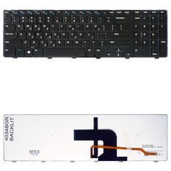 Πληκτρολόγιο Ελληνικό - Greek Keyboard Dell Inspiron 3721 (Κωδ.40348GRBACKLIT)