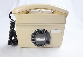 Επιτοίχια Ρετρο Τηλεφωνική Συσκευή Του 1970