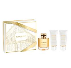 BOUCHERON Quatre Iconic Pour Femme SET: EDP 100ml + body lotion 100ml + shower gel 100ml