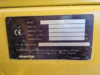 Εκσκαφέας Με Ερπύστριες Komatsu 2007 PC 340 nlc-7-thumb-35