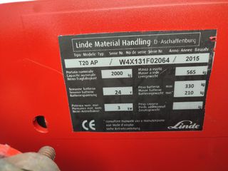 Linde 2015 T20AP ΚΑΙΝΟΥΡΙΑ ΜΠΑΤΑΡΙΑ-thumb-6