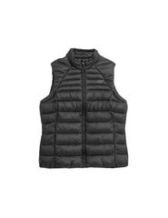 4F Κοντό Γυναικείο Αμάνικο Puffer Μπουφάν Μαύρο 4FSS23TDJAF091-20S