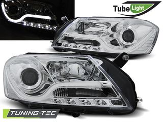 Φανάρια TUBE LIGHT χρωμίου για VW PASSAT B7 10.10-10.14