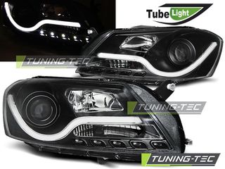 Φανάρια TUBE LIGHT Μαύρο για VW PASSAT B7 10.10-10.14