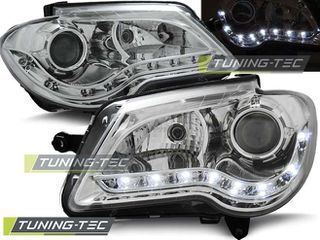 Φανάρια DAYLIGHT χρωμίου για VW TOURAN 06-10