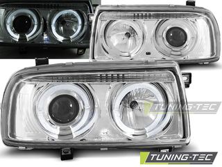 Φανάρια ANGEL EYES χρωμίου για VW VENTO 01.92-08.98