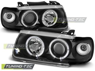 Φανάρια ANGEL EYES Μαύρο για VW POLO 6N 10.94-09.99 HATCHBACK