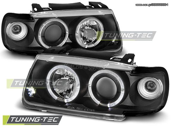 Φανάρια ANGEL EYES Μαύρο για VW POLO 6N 10.94-09.99 HATCHBACK