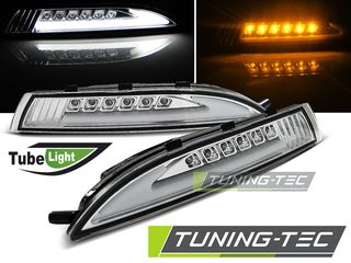 Εμπρός φλας χρωμίου LED για VW SCIROCCO 08-04.14