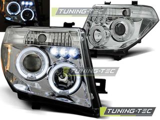 NISSAN NAVARA D40/PATHFINDER 05-10 ANGEL EYES χρωμίου
