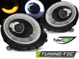 Φανάρια TUBE LIGHTL Μαύρο για BMW MINI (COOPER) 06-14
