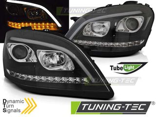 Φανάρια TUBE LIGHT Μαύρο SEQ για MERCEDES W164 ML M-KLASA 05-07