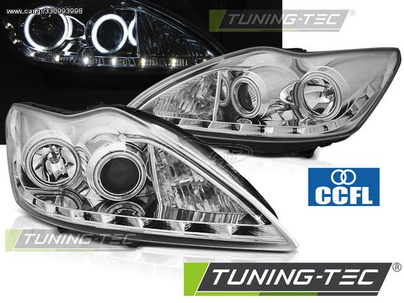 FORD FOCUS II 02.08-10 ANGEL EYES CCFL χρωμίου