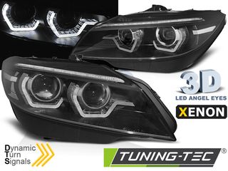 XENON Φανάρια  LED DRL Μαύρο AFS SEQ για BMW Z4 E89 09-13