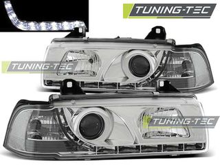 Φανάρια DAYLIGHT χρωμίου για BMW E36 12.90-08.99