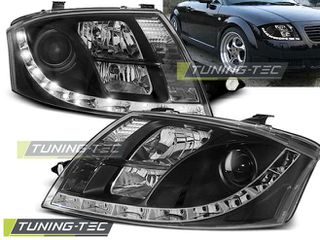 Φανάρια DAYLIGHT Μαύρο για AUDI TT 99-05