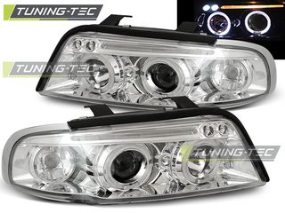 Φανάρια ANGEL EYES χρωμίου για AUDI A4 11.94-12.98