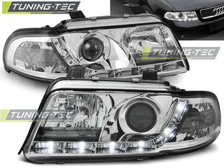 Φανάρια DAYLIGHT χρωμίου για AUDI A4 01.99-09.00