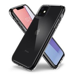 Spigen Ultra Hybrid iPhone 11 Case - Clear-thumb-3