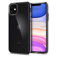 Spigen Ultra Hybrid iPhone 11 Case - Clear-thumb-2
