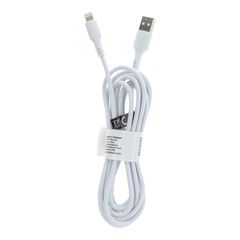Cable USB for iPhone Lightning 8-pin C276 white 3 meter