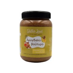 Butter Land αμυγδαλοβούτυρο με μέλι, μπανάνα & κανέλα χωρίς ζάχαρη & αλάτι 500 γρ.