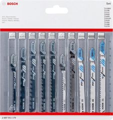 ΣΕΓΑΣ ΛΑΜΑ ΣΕΤ 10τμχ ΞΥΛΟΥ-ΜΕΤΑΛΛΟΥ BOSCH 2607011170