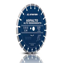 Διαμαντόδισκος για άσφαλτο ASFALTO ALTO RENDIMIENTO Stayer - Ø 450 X 25,4 H10