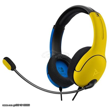 PDP Nintendo Switch Wired Headset LVL40 Yellow/Blue / Electronics