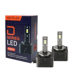 Κωδ.233339 D1S 12V PK32d-2 6000K 8.400lm 35W D-SERIES LED PLUG - PLAY KIT CAN-BUS (ΜΕ ΑΝΕΜΙΣΤΗΡΑΚΙ) MTECH - 2ΤΕΜ. τηλ.215-215-8211