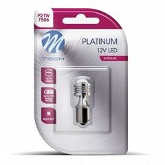 Κωδ.233611 P21W 12/24V Ba15s 3W 120lm 4xHP LED OSRAM OPTO ΠΟΡΤΟΚΑΛΙ BLISTER M-TECH 1 ΤΕΜ. τηλ.215-215-8211