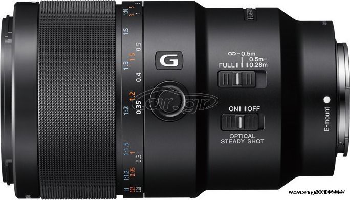 Sony Full Frame Φωτογραφικός Φακός FE 90mm f/2.8 G OSS Telephoto / Macro για Sony E Mount Black