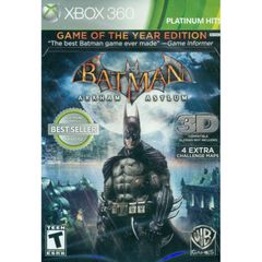 Batman: Arkham Asylum (Game of the Year Edition) (Platinum Hits) (Import) / Xbox 360
