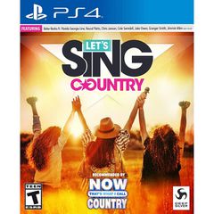 Let's Sing Country (Import) / PlayStation 4