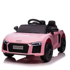 Ηλεκτροκίνητο Παιδικό Αυτοκίνητο Licensed Audi R8 Spyder 12V ΡΟΖ