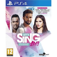 Let's Sing 2018 (FR) / PlayStation 4