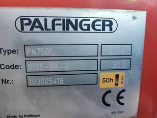 Γερανοί Palfinger 2004 PK 7501 A PERFORMANCE -thumb-7