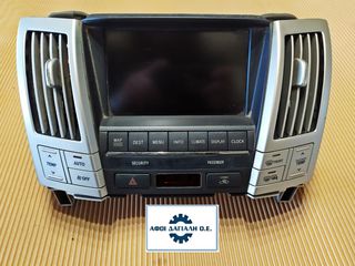 LEXUS RX400H/MHU38/2nd Gen (2005-2009), Οθόνη-gps-radio (Multi-Display Assy) με κωδικό 86110-48200