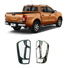 Nissan Navara NP300 2015+ Προστατευτικές Γρίλιες Πίσω Φαναριών