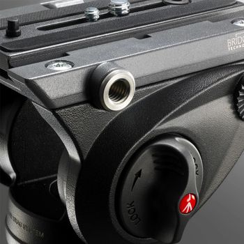 Manfrotto MVH500AH Fluid Video Head with Flat Base  Κεφαλή - Βίντεο