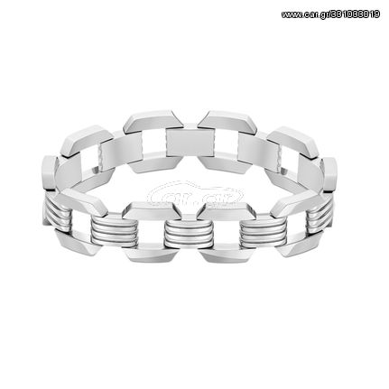 Police Gear, Men's Silver Stainless Steel Bracelet PEAGB2211552