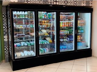 ΠΡΟΣΦΟΡΑ!!! MM-141-2 Βιτρίνα Self Service 144 x 105 x 220cm 
