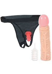 Doc Johnson Classic Dong + Ultra Harness-thumb-2