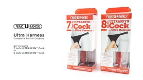 Doc Johnson Classic Dong + Ultra Harness-thumb-3