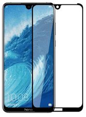 Full glue γυαλί προστασίας Honor 8S Tempered Glass 9H AntiCrash / Antifingerprint Black (oem)