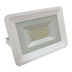 Προβολέας LED SMD 30watt Λευκός Lumen 2850 Super Slim Λευκό Φώς 6000k Eurolamb 147-69420
